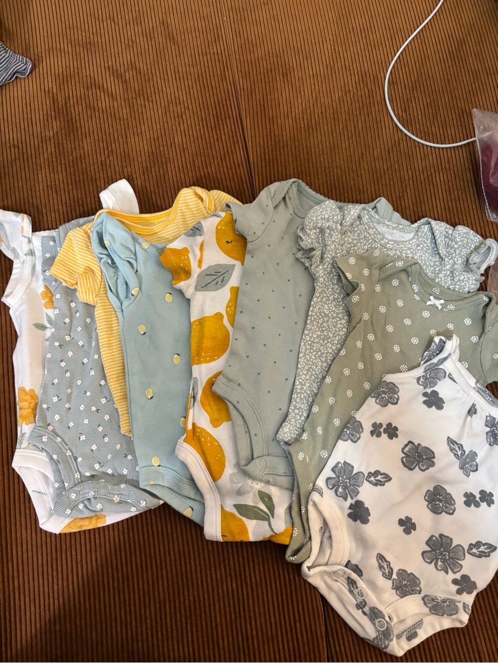 Newborn onesie lot